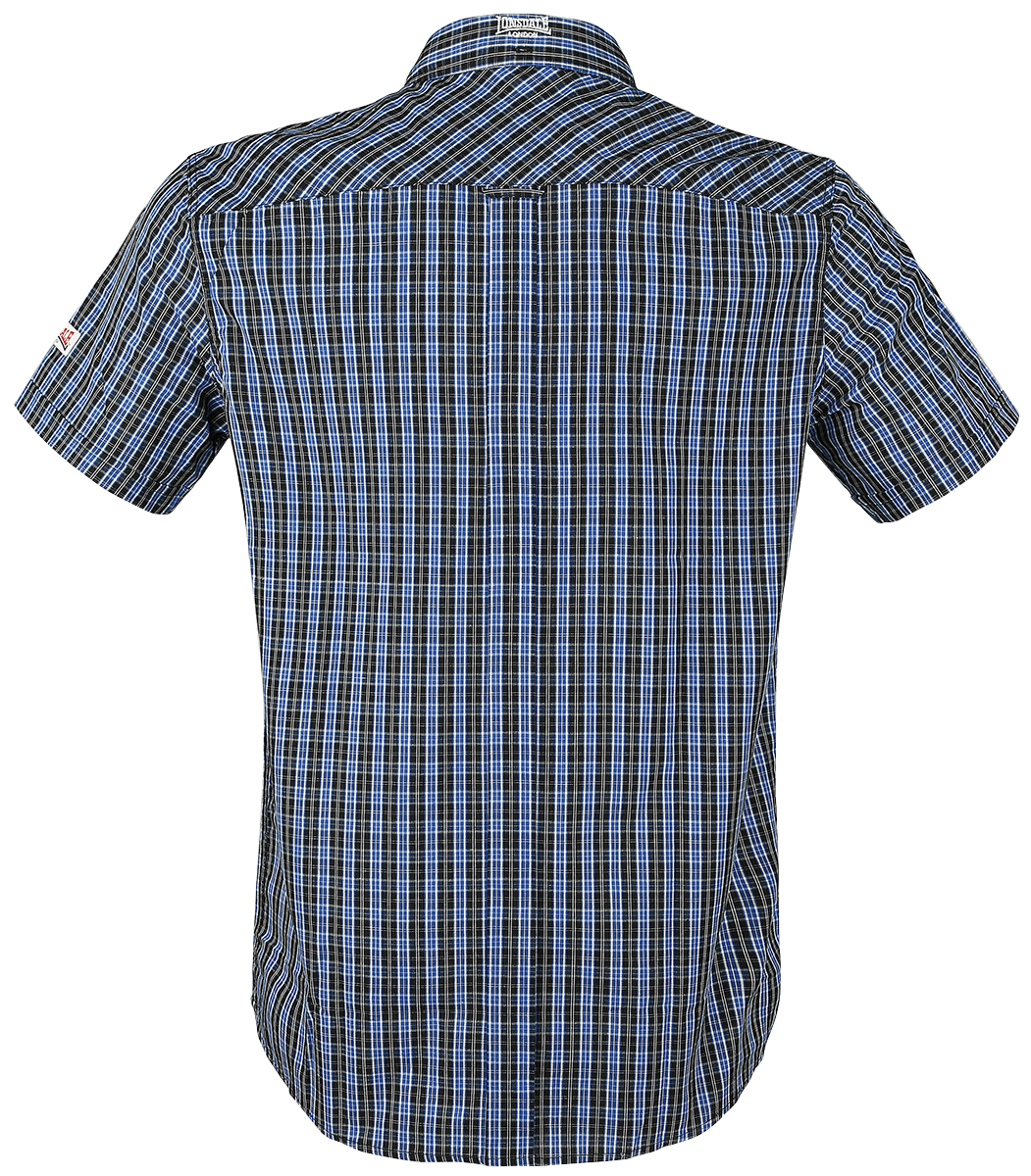 Chemise manches courtes  de Lonsdale London - Brixworth - S à 3XL - pour Homme - bleu - Lonsdale London - View 2