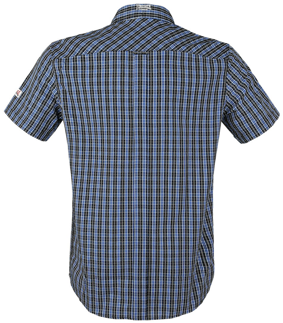 Chemise manches courtes  de Lonsdale London - Brixworth - S à 3XL - pour Homme - bleu - Lonsdale London - View 2