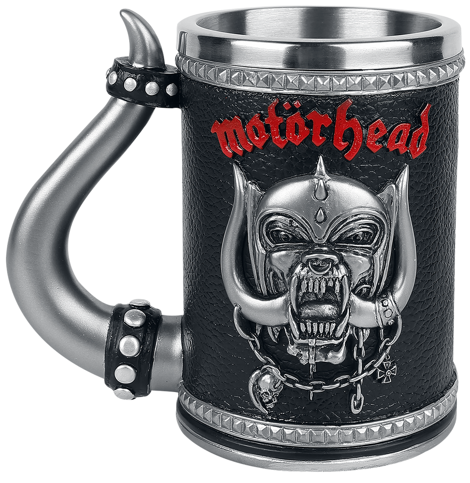 Chope à bière  de Motörhead - Logo - Chope À Bière - pour Unisexe - noir - Motörhead - View 2