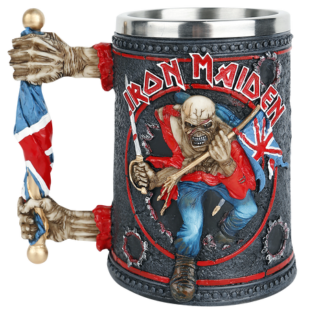 Chope à bière  de Iron Maiden - Chope Trooper - pour Unisexe - multicolore - Iron Maiden - View 2