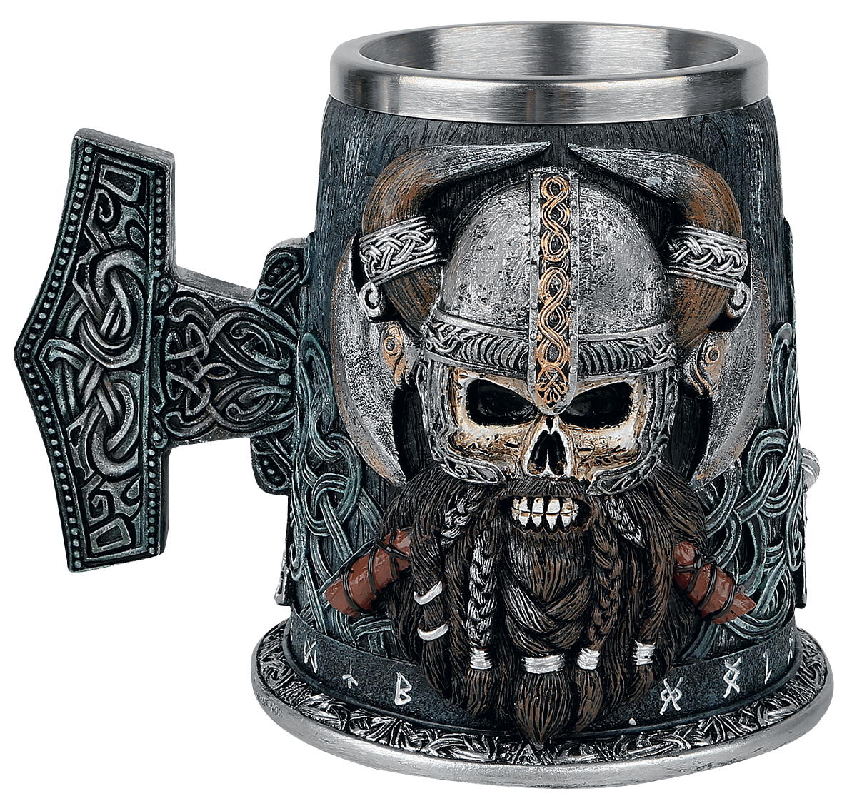 Chope à bière Gothic de Nemesis Now - Chope Danegeld - pour Unisexe - multicolore - Nemesis Now - View 2