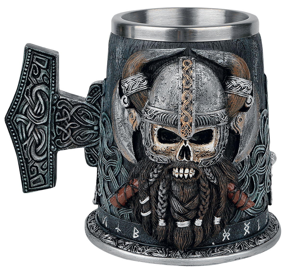Chope à bière Gothic de Nemesis Now - Chope Danegeld - pour Indifférent - multicolore - Nemesis Now - View 2