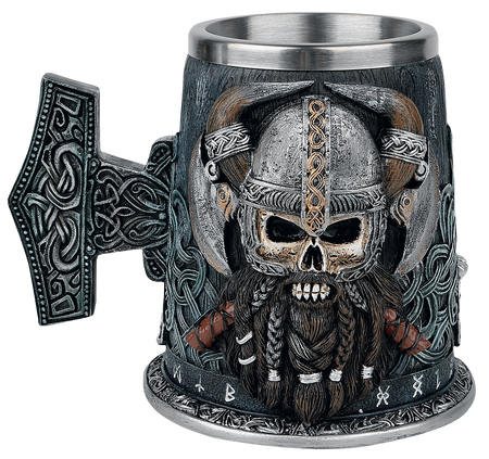 Chope à bière Gothic de Nemesis Now - Chope Danegeld - pour Indifférent - multicolore - Nemesis Now - View 2