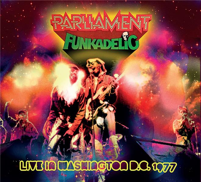 Live In Washington D.C. Radio Broadcast 1977 - Front Cover