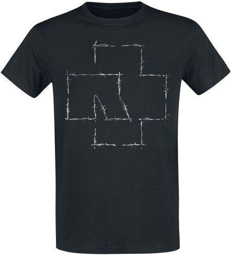 T-Shirt Manches courtes  de Rammstein - Stacheldraht - S à 3XL - pour Homme - noir - Rammstein