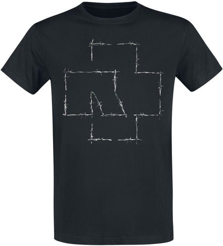 T-Shirt Manches courtes  de Rammstein - Stacheldraht - S à 3XL - pour Homme - noir - Rammstein