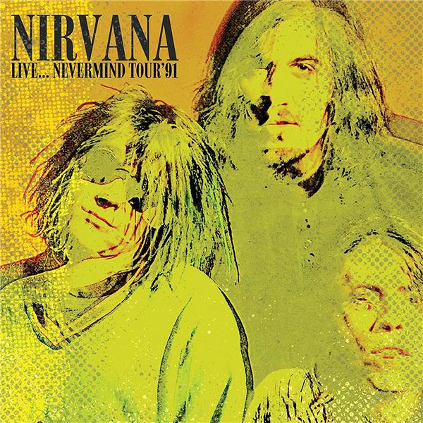 LIVE NEVERMIND TOUR RADIO BROADCAST AMSTERDAM 1991/180 GR GATEFOLD SLEEVE JAUNE - Front Cover
