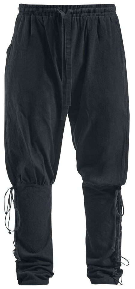 Pantalon  de Banned Alternative - Pantalon Médiéval Irwin - S à 4XL - pour Homme - noir - Banned Alternative