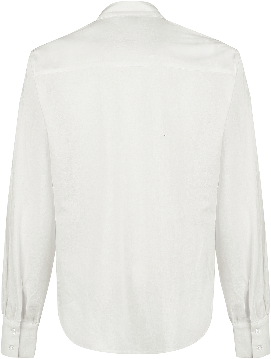 Chemise  de Banned Alternative - Blouse Avec Laçage - S à 5XL - pour Homme - blanc cassé - Banned Alternative - View 2