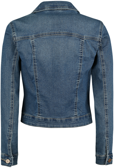 Veste en Jean  de Noisy May - Veste En Jean Debra - XS à XXL - pour Femme - bleu - Noisy May - View 2