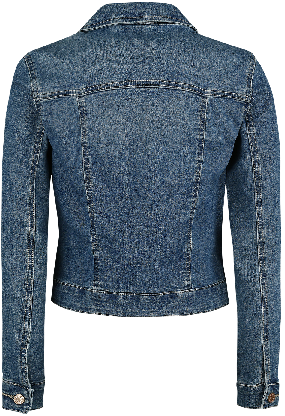 Veste en Jean  de Noisy May - Veste En Jean Debra - XS à XXL - pour Femme - bleu - Noisy May - View 2