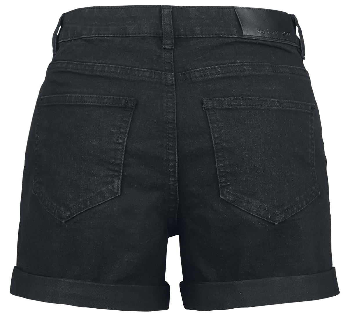 Short  de Noisy May - Short Retroussé Be Lucy - S à XL - pour Femme - noir - Noisy May - View 2