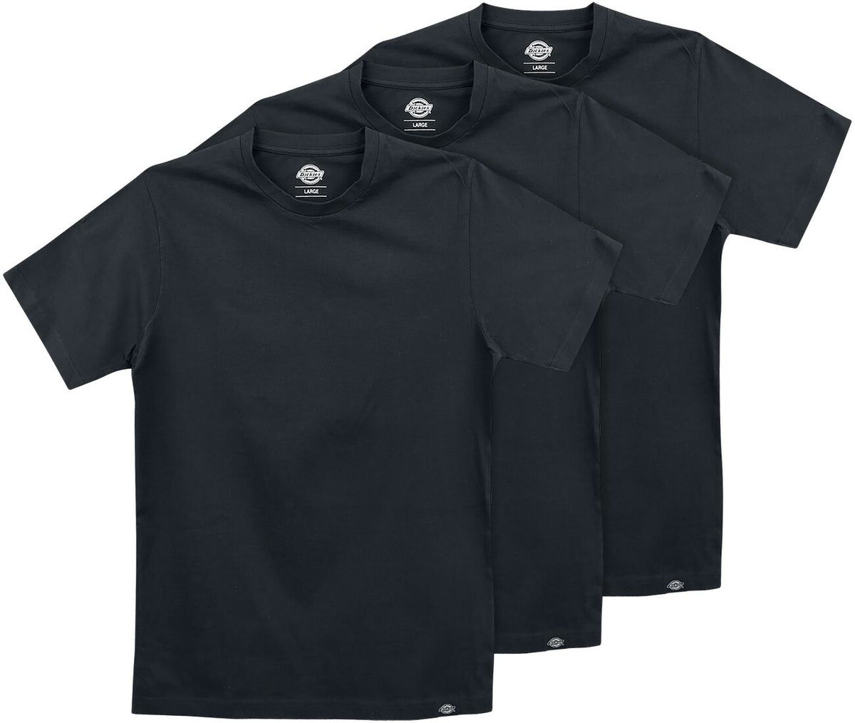 T-Shirt Manches courtes  de Dickies - Lot de 3 t-shirts Dickies - S à XXL - pour Homme - noir - Dickies