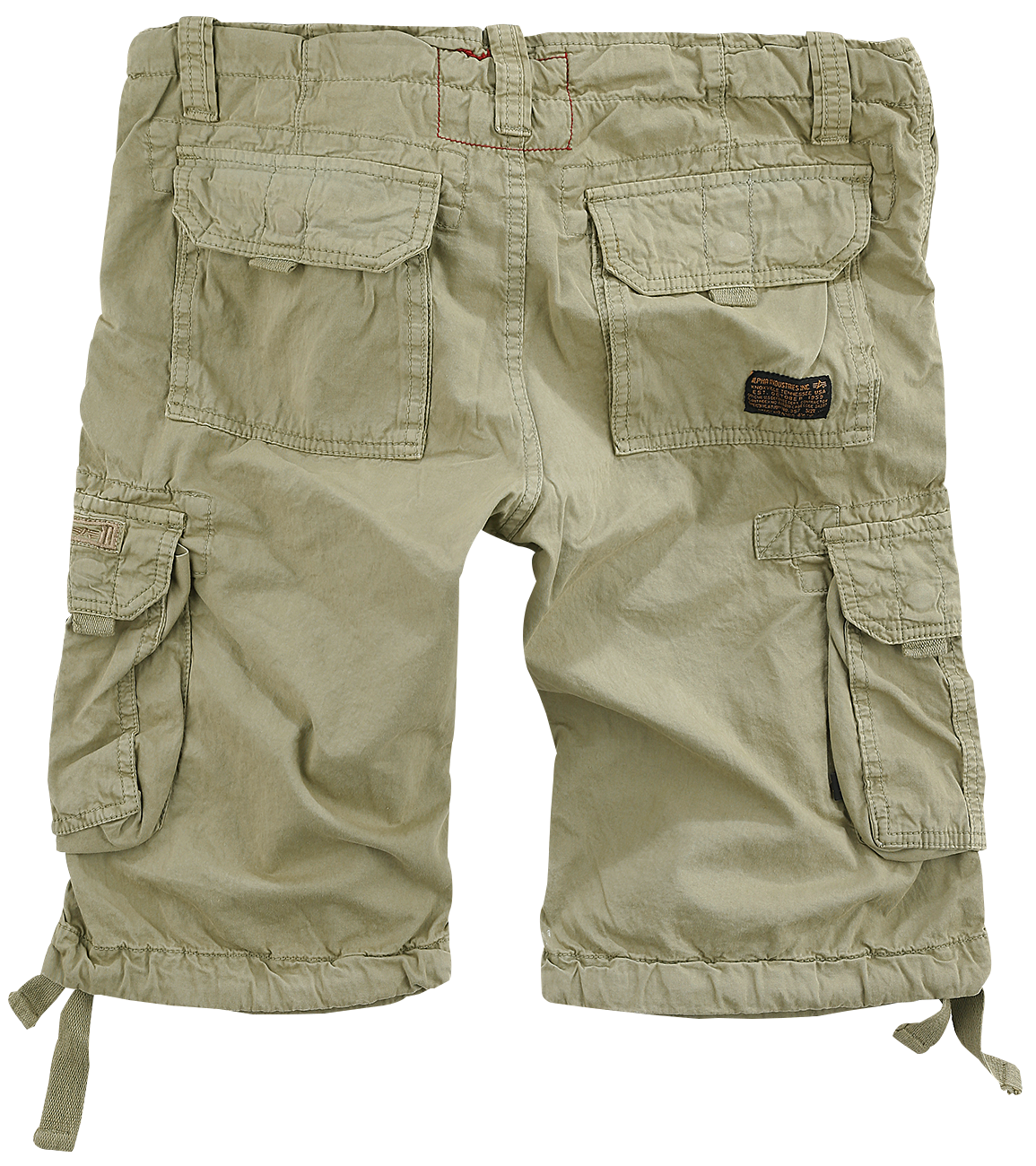Short  de Alpha Industries - Short Jet - 30 à 38 - pour Homme - olive - alpha industries - View 2