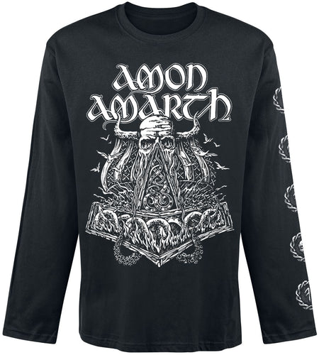T-shirt manches longues  de Amon Amarth - Skullship - S à XXL - pour Homme - noir - Amon Amarth