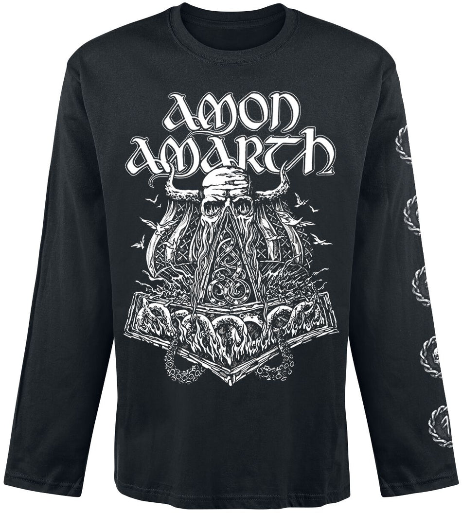T-shirt manches longues  de Amon Amarth - Skullship - S à XXL - pour Homme - noir - Amon Amarth