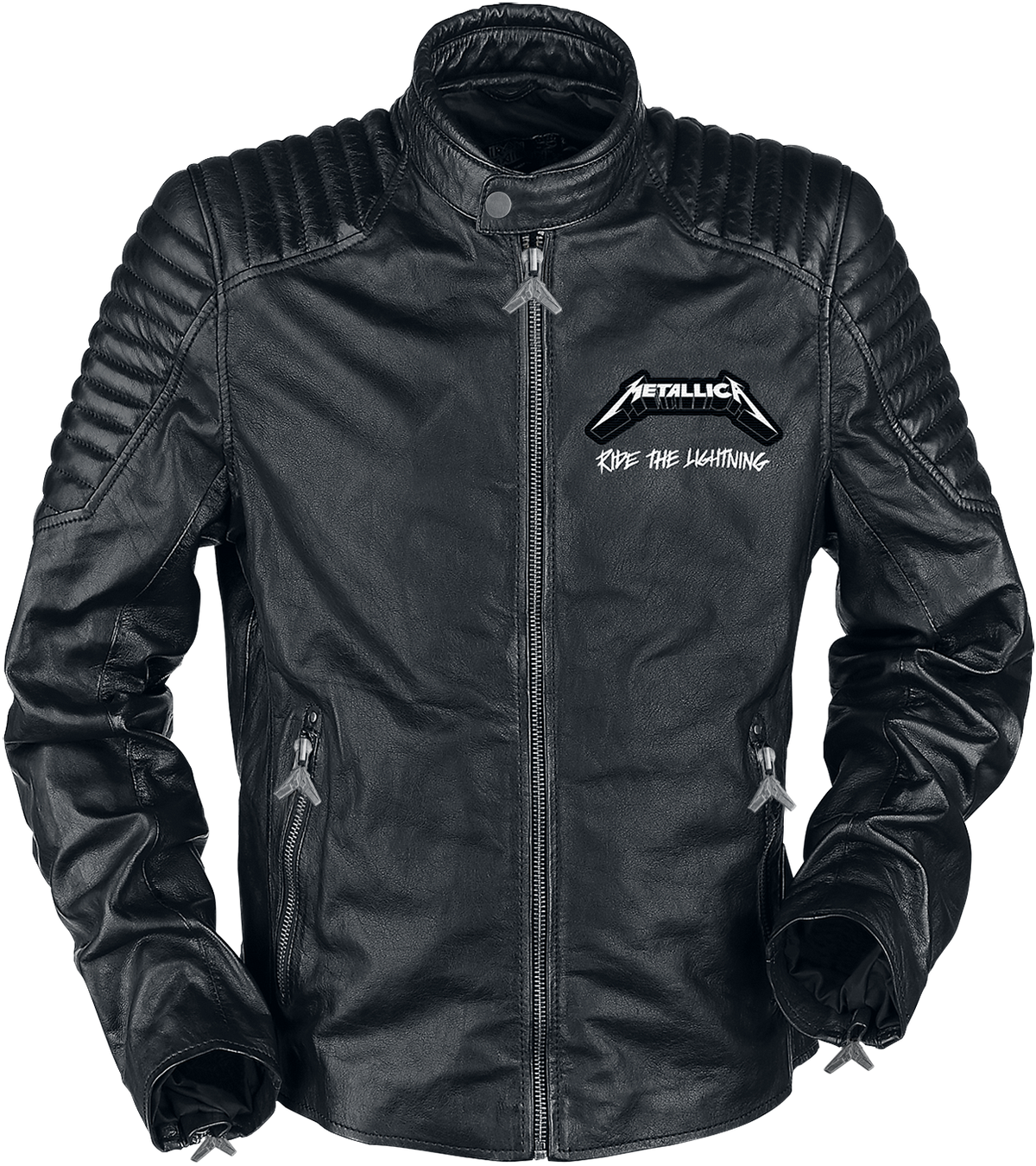 Veste en cuir  de Metallica - Ride The Lightning - M à XXL - pour Homme - noir - metallica - View 2