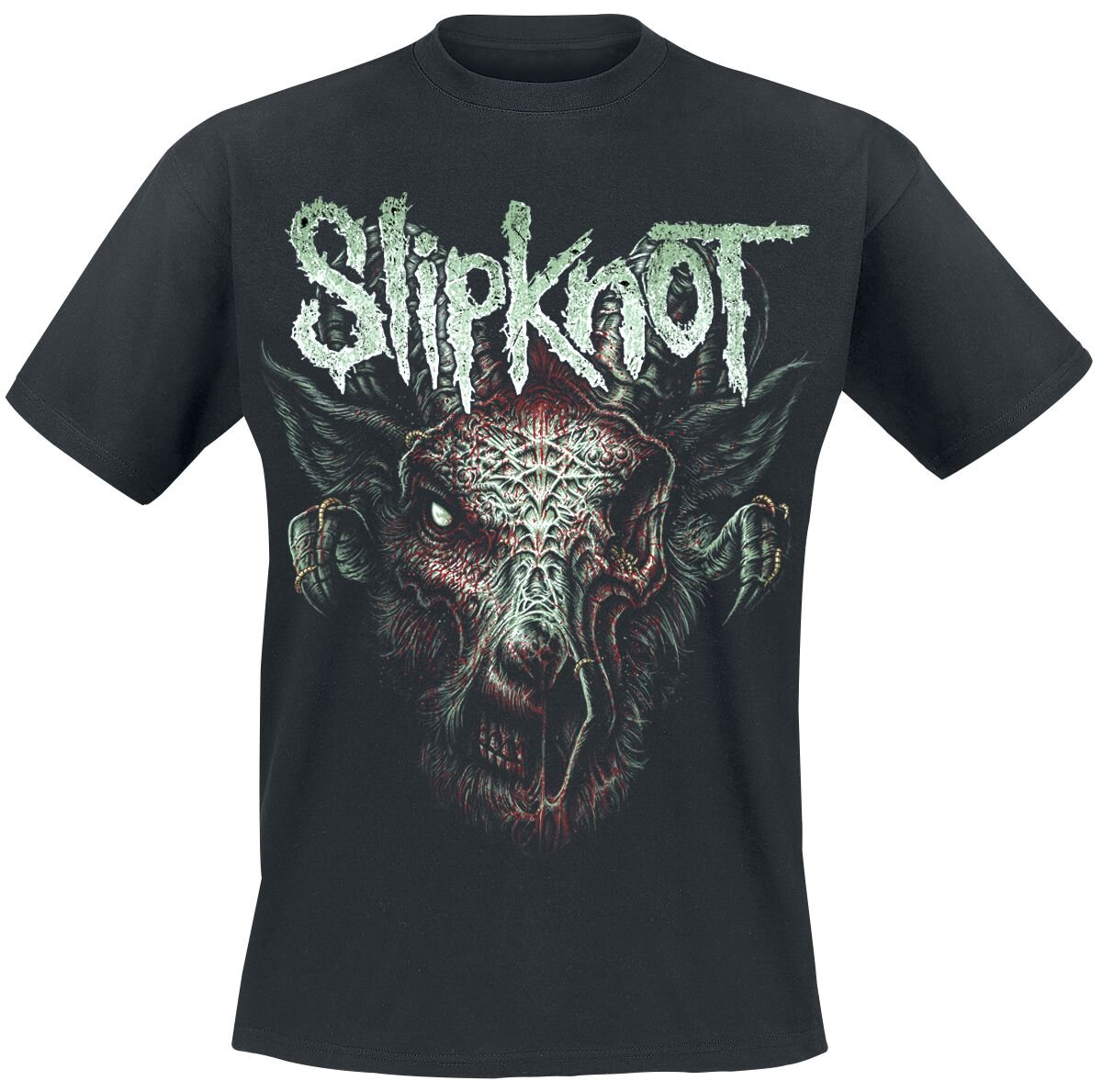 T-Shirt Manches courtes  de Slipknot - Infected Goat - S à 5XL - pour Homme - noir - Slipknot