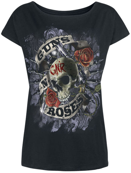T-Shirt Manches courtes  de Guns N' Roses - Firepower - S à XXL - pour Femme - noir - Guns N' Roses