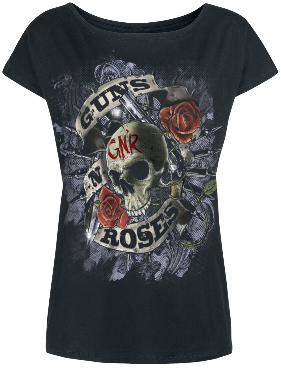 T-Shirt Manches courtes  de Guns N' Roses - Firepower - S à XXL - pour Femme - noir - Guns N' Roses
