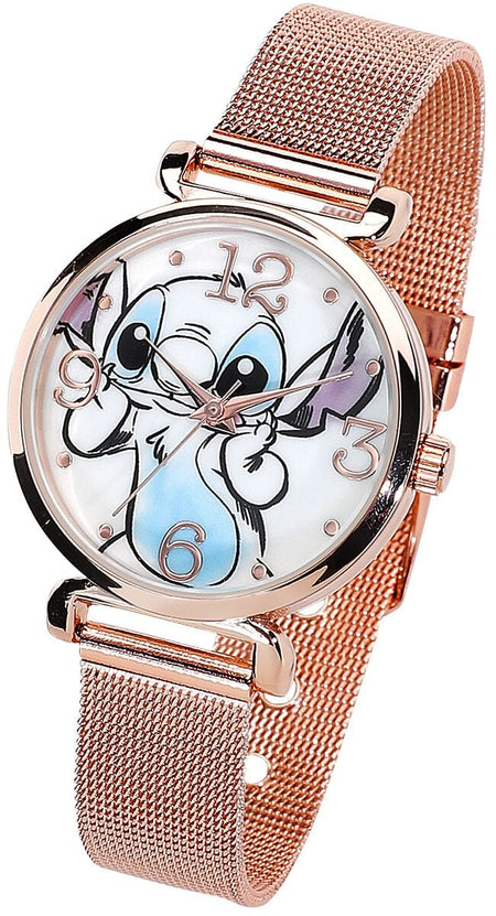 Montres bracelets Disney de Lilo & Stitch - Stitch - pour Femme - couleur or - Lilo & Stitch