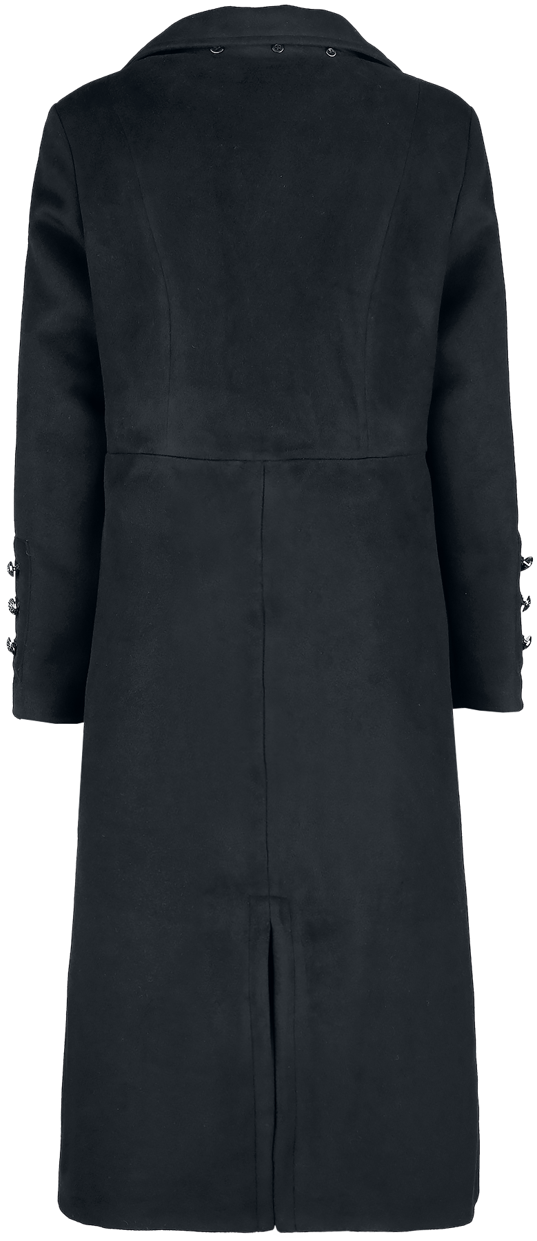 Manteau d'hiver Gothic de H&R London - Manteau Militaire Classique - S à 5XL - pour Homme - noir - H&R London - View 2