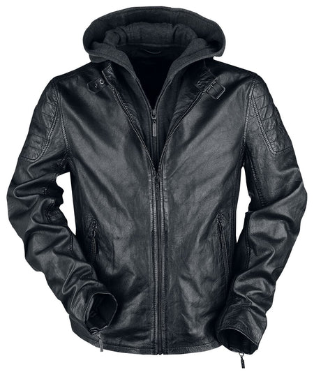 Veste en cuir  de Chevirex - Taro LEGV - S à 3XL - pour Homme - noir - Chevirex