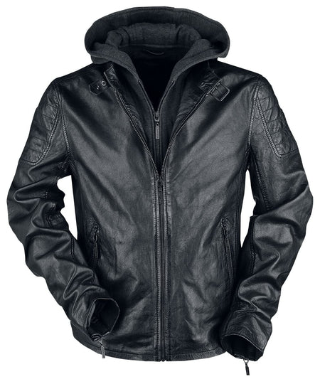 Veste en cuir  de Chevirex - Taro LEGV - S à 3XL - pour Homme - noir - Chevirex
