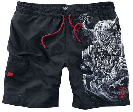 Short de bain  de Black Premium by EMP - Swimming Time - S à XXL - pour Homme - noir - Black Premium by EMP