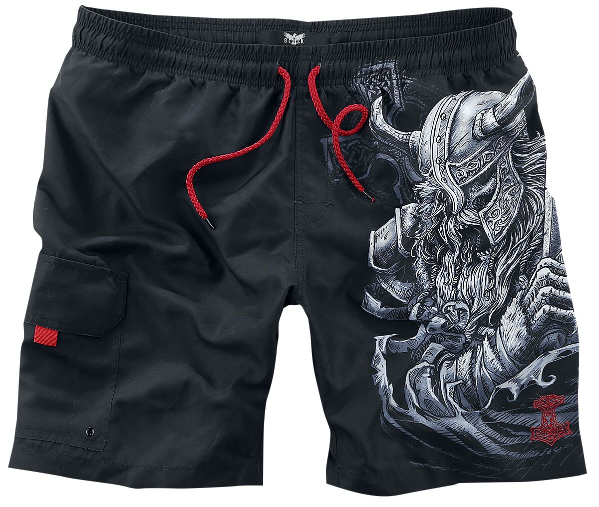Short de bain  de Black Premium by EMP - Swimming Time - S à XXL - pour Homme - noir - Black Premium by EMP