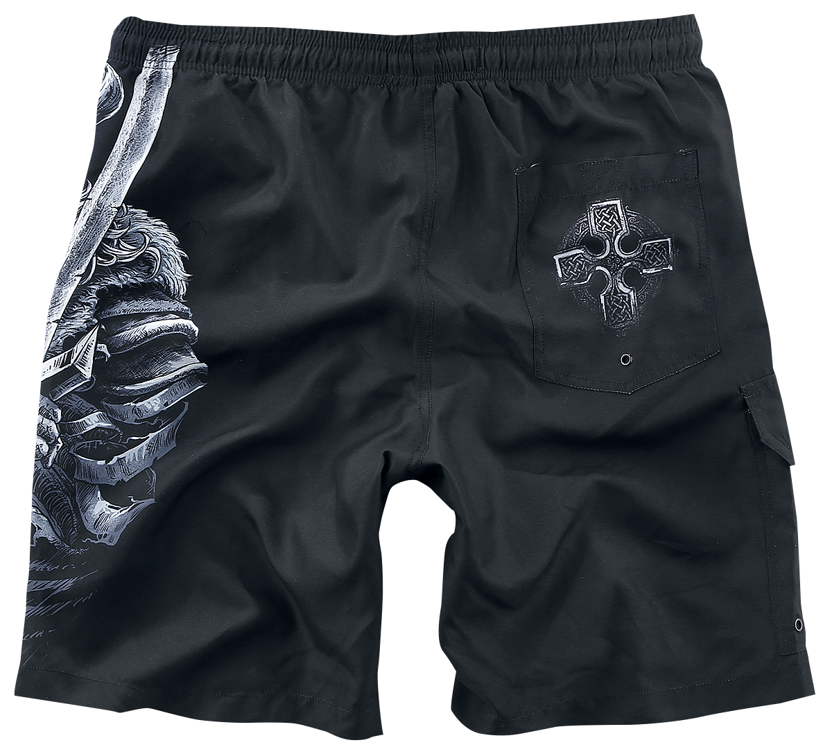 Short de bain  de Black Premium by EMP - Swimming Time - S à XXL - pour Homme - noir - Black Premium by EMP - View 2