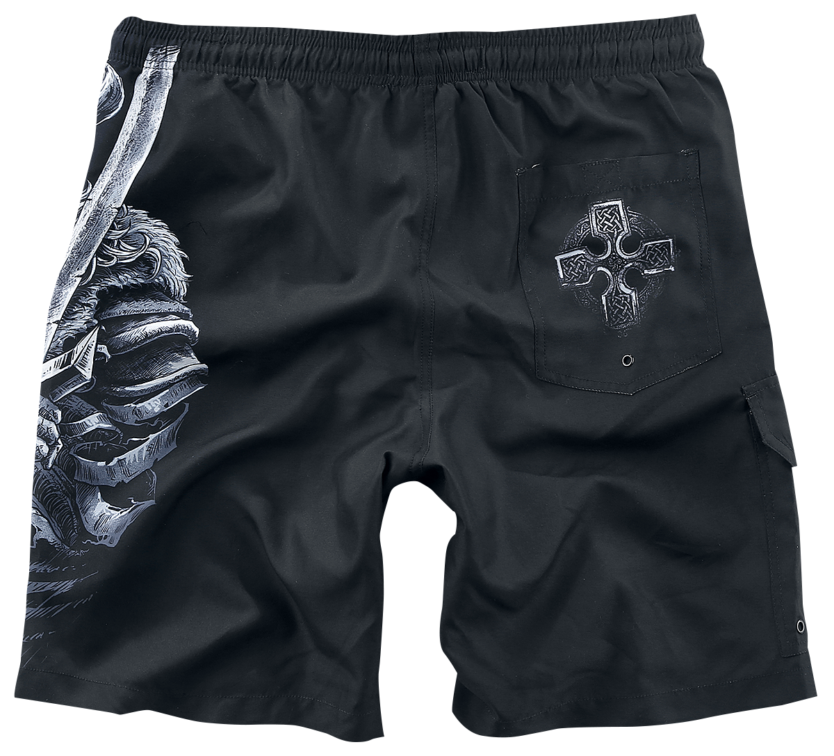 Short de bain  de Black Premium by EMP - Swimming Time - S à XXL - pour Homme - noir - Black Premium by EMP - View 2