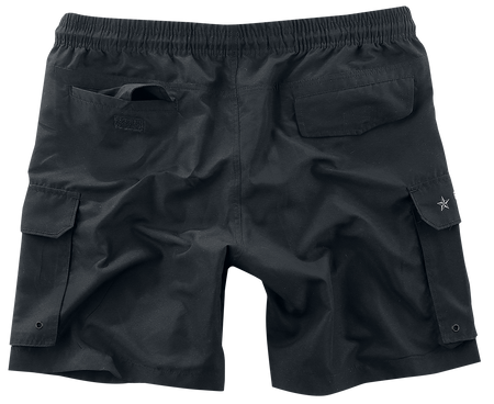 Short de bain  de Black Premium by EMP - Swimming Time - S à 5XL - pour Homme - noir - Black Premium by EMP - View 2