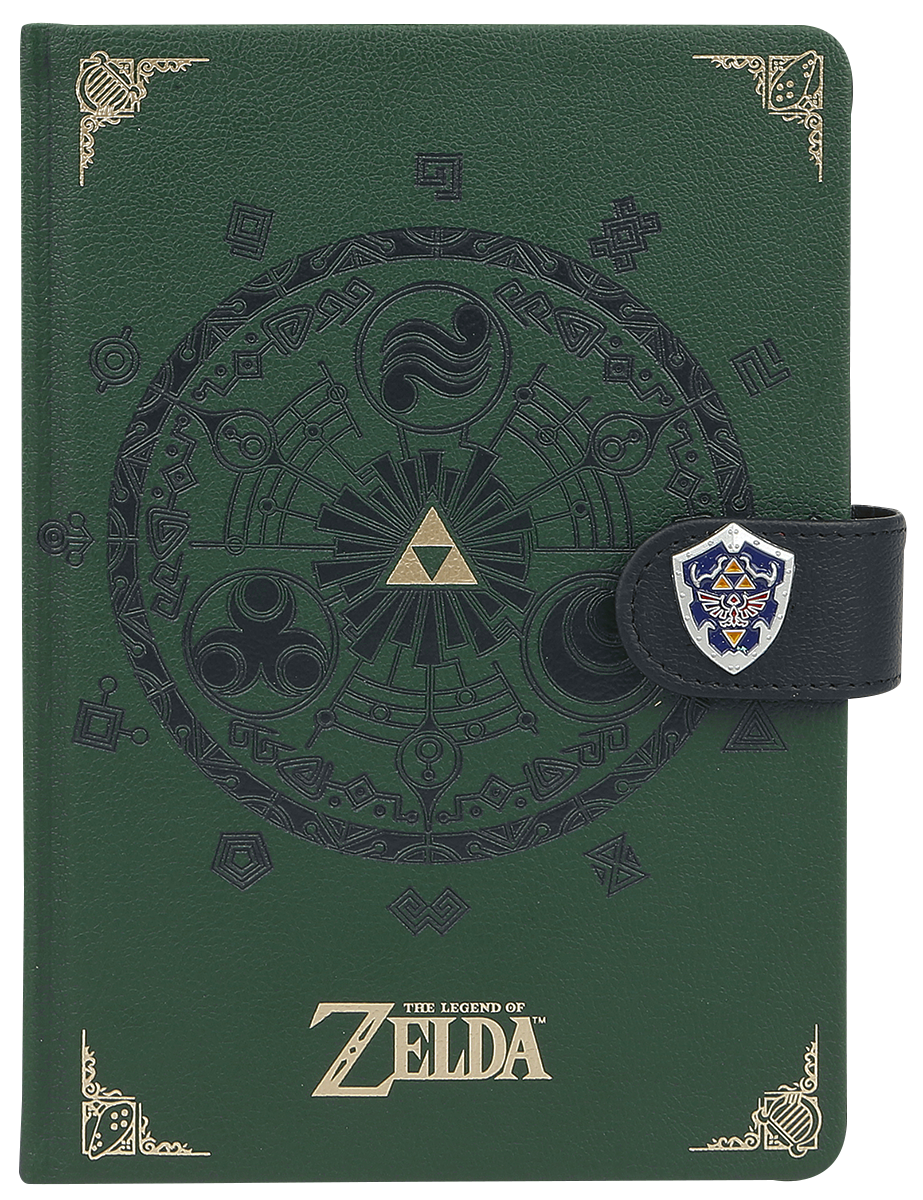 Bureau, Carterie & Emballage Gaming de The Legend Of Zelda - Gate Of Time - pour Unisexe - vert - The Legend Of Zelda - View 2