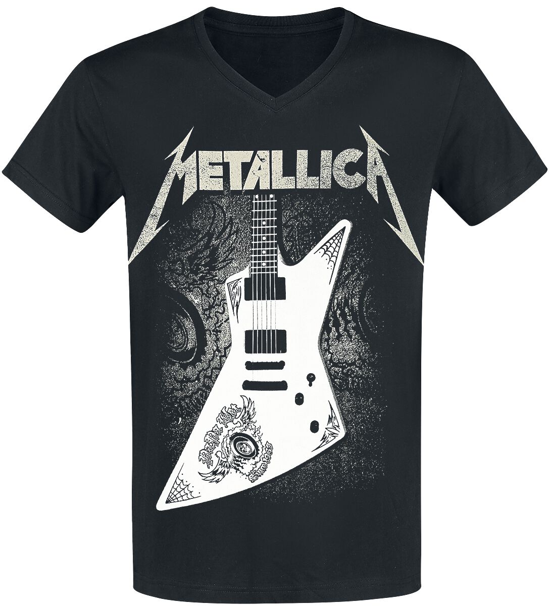 T-Shirt Manches courtes  de Metallica - Papa Het Guitar - S à XXL - pour Homme - noir - metallica