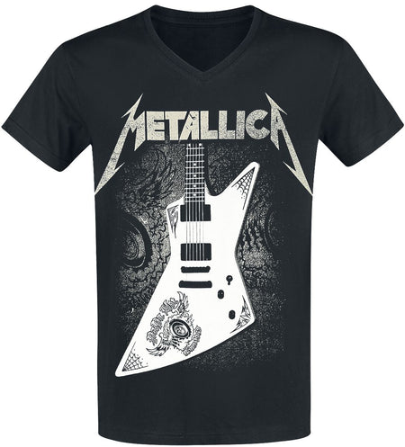 T-Shirt Manches courtes  de Metallica - Papa Het Guitar - S à XXL - pour Homme - noir - metallica