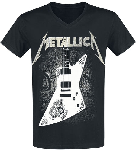 T-Shirt Manches courtes  de Metallica - Papa Het Guitar - S à XXL - pour Homme - noir - metallica
