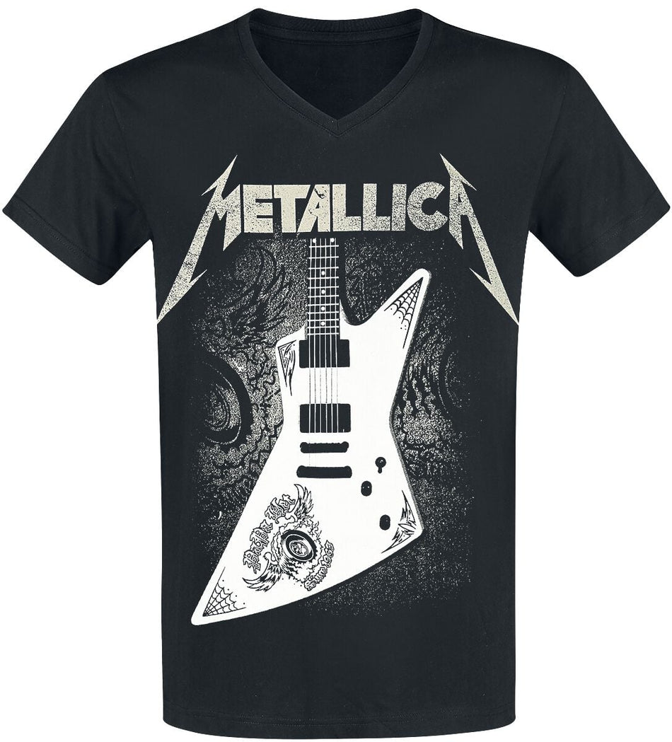 T-Shirt Manches courtes  de Metallica - Papa Het Guitar - S à XXL - pour Homme - noir - metallica