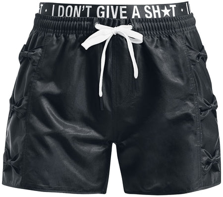 Short de bain  de RED by EMP - Mix And Match - S à XXL - pour Femme - noir - RED by EMP