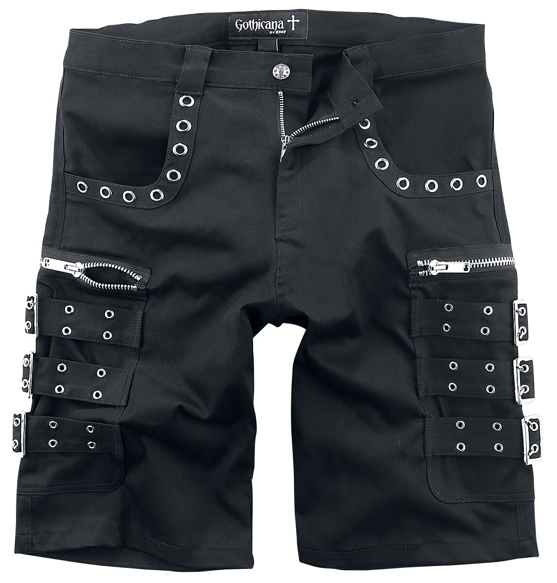 Short Gothic de Gothicana by EMP - Army Of The Night - S à XXL - pour Homme - noir - Gothicana by EMP