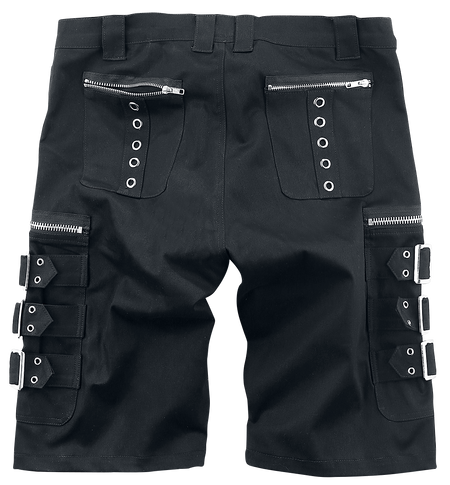 Short Gothic de Gothicana by EMP - Army Of The Night - S à XXL - pour Homme - noir - Gothicana by EMP - View 2