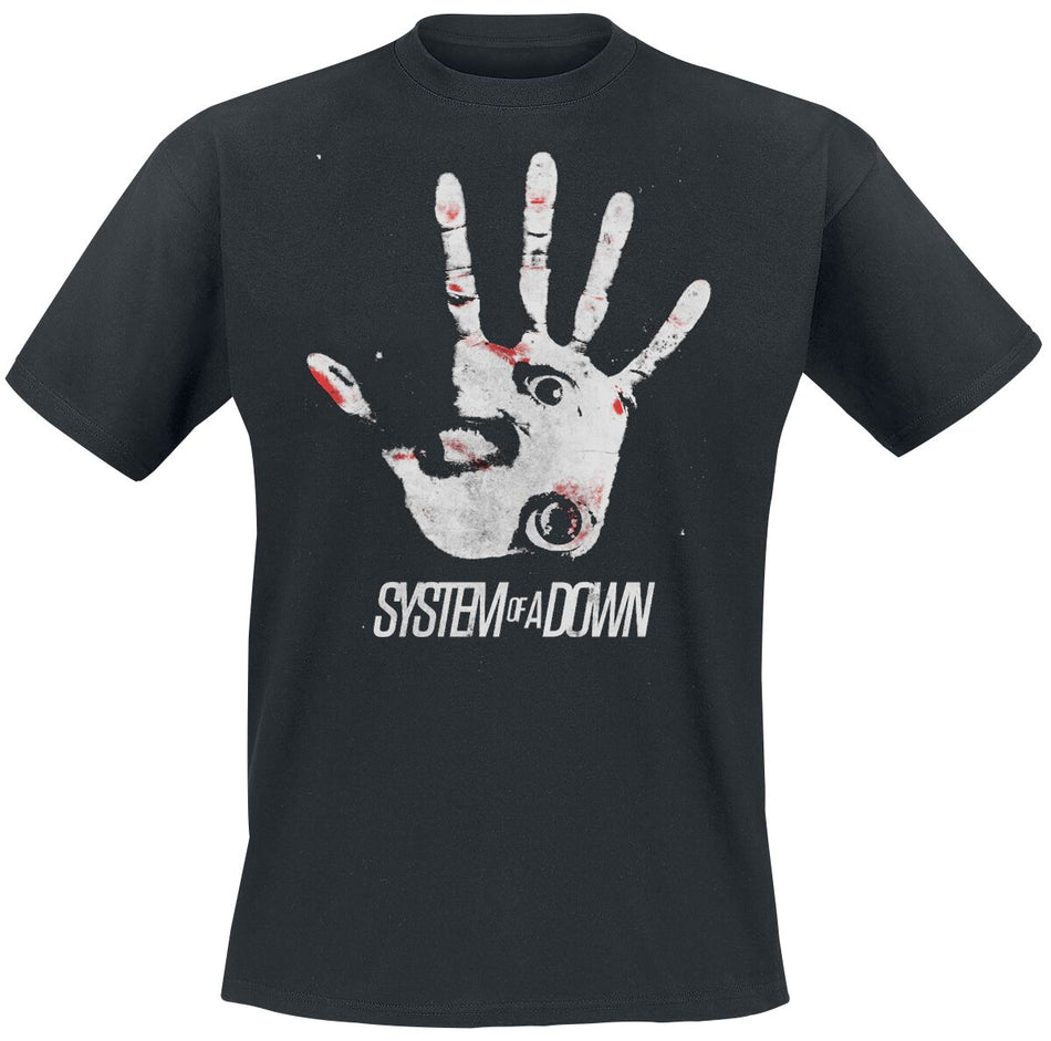T-Shirt Manches courtes  de System Of A Down - Hand Eye - M à XXL - pour Homme - noir - System Of A Down