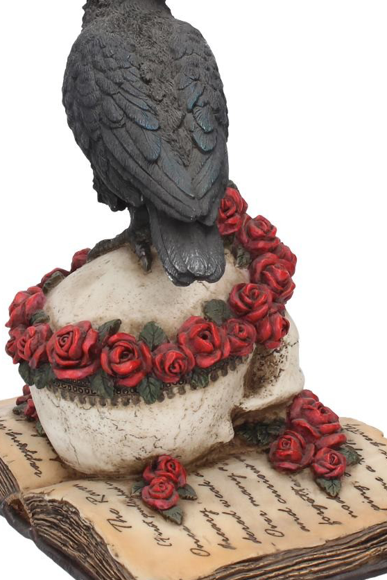 Statuette Gothic de Nemesis Now - Heartaches Reflection - Corbeau Sur Un Crâne - pour Indifférent - Standard - Nemesis Now - View 2