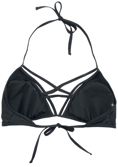 Haut de bikini Gothic de Gothicana by EMP - Mix And Match - S à XXL - pour Femme - noir - Gothicana by EMP - View 2
