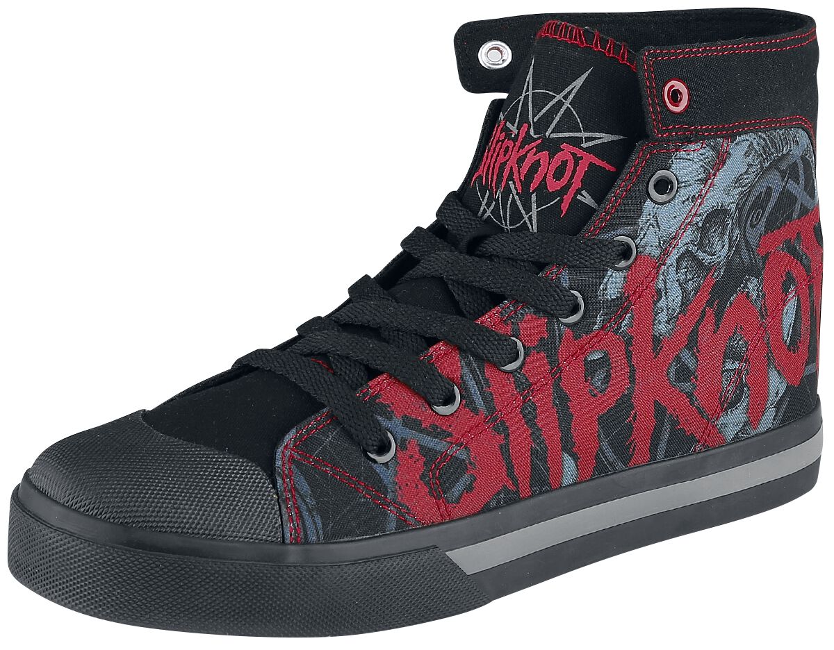 Baskets hautes  de Slipknot - EMP Signature Collection - EU37 à EU47 - pour Unisexe - multicolore - Slipknot