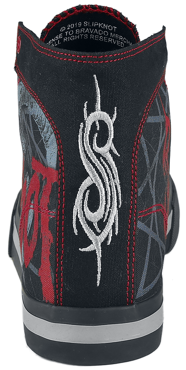 Baskets hautes  de Slipknot - EMP Signature Collection - EU37 à EU47 - pour Unisexe - multicolore - Slipknot - View 2