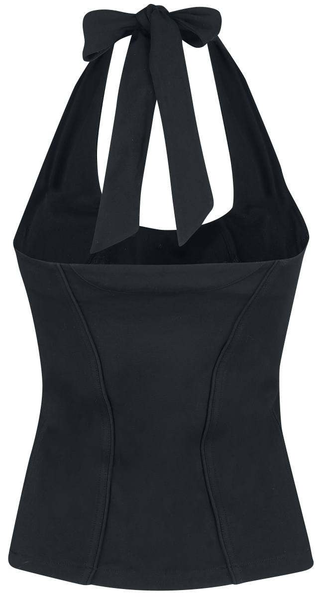 Top  de Black Premium by EMP - Dita - S à XXL - pour Femme - noir - Black Premium by EMP - View 2