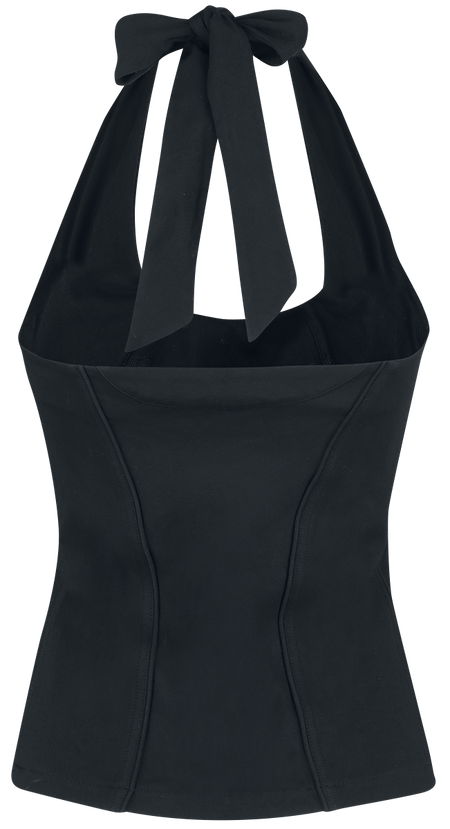 Top  de Black Premium by EMP - Dita - S à XXL - pour Femme - noir - Black Premium by EMP - View 2
