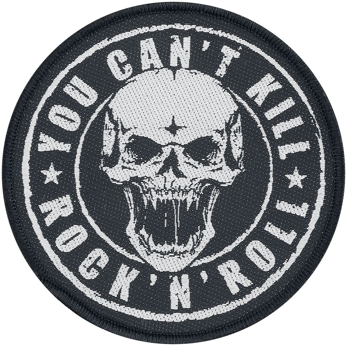 Patch  de Generic - You Can't Kill Rock N Roll - pour Unisexe - noir/blanc - Generic