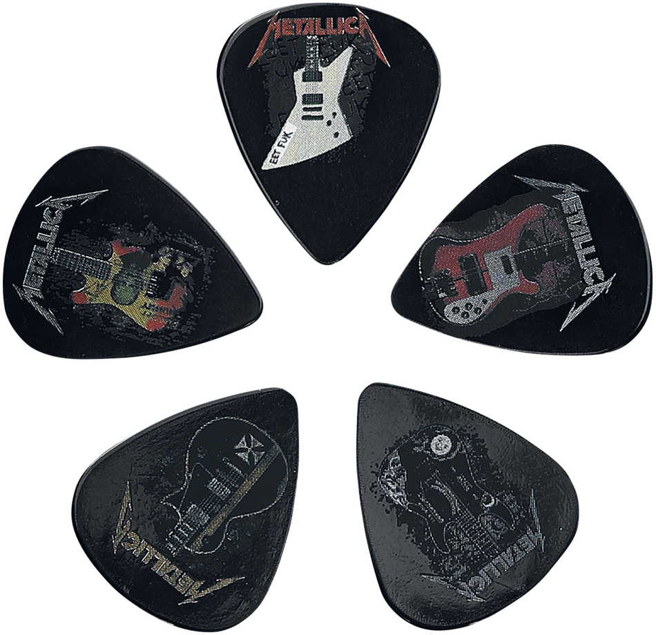 Lot de médiators  de Metallica - Guitars - pour Unisexe - multicolore - metallica - View 2